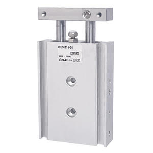 กระบอกสูบสองทางแบบสองแกน SMC รุ่น CXSM6-10/15-20/25/32-30/40/50/60/75/100/CXSL6 สำหรับอุตสาหกรรมการเกษตร แกนลูกปืนลูกสูบ - Product Image 1