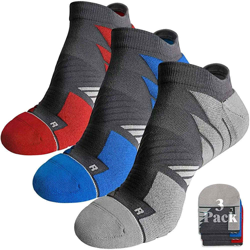 Coolmax — chaussettes de sport respirantes, Anti-ampoules, pour course à pied, athlétisme et escalade, sans spectacle,