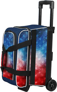 บรันสวิก กระเป๋าโบว์ลิ่งแบบมีหูหิ้วพับเก็บได้ พร้อมช่องใส่รองเท้าแยกต่างหาก รองรับขนาดสูงสุด 40 นิ้ว - Product Image 5