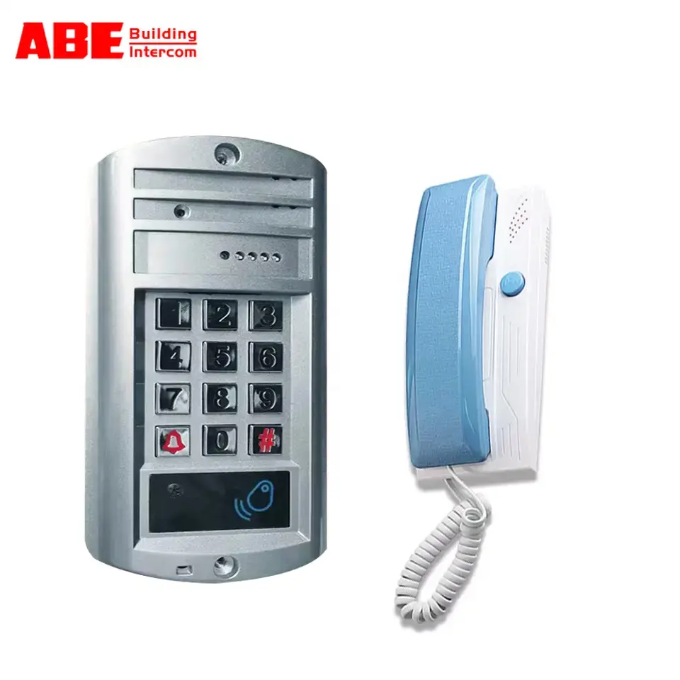 Sistem keamanan rumah interkom pintu telepon bangunan interkom 2 arah interkom telepon bangunan interphone bel pintu dalam ruangan