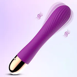 Puting pemijat pribadi, mainan seks fleksibel Stimulator klitoris G Spot kuat tahan air Dildo klitator