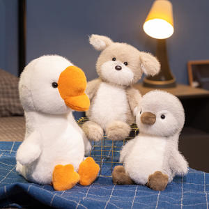 Simpatico cane Mele Penguin Machine giocattolo di peluche per bambini trapunta figurale lavato ODM personalizzabile per il sonno rilassante attività regalo - Product Image 2
