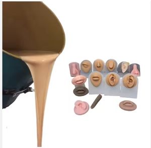 Caoutchouc de silicone liquide de qualité médicale RTV2 pour <span class=keywords><strong>prothèse</strong></span> d'<span class=keywords><strong>oreille</strong></span> artificielle fabrication de moules pour la peau des pieds - Product Image 2