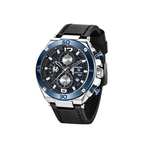 Reloj Cronógrafo de Lujo para Hombre, Resistente al Agua 30M, Multifunción, Manecillas Luminosas HD, Calendario, Correa de Cuero, Reloj Deportivo de Cuarzo - Product Image 1