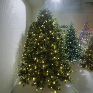  بسعر جملة رخيص شجرة عيد الميلاد الاصطناعية عالية الجودة PE PVC مزيج شجرة عيد الميلاد مع معيار CE ROHS