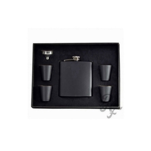 Mini frascos de <span class=keywords><strong>whisky</strong></span> de acero inoxidable de cuero y Metal con revestimiento ostentoso para bodas, novias, damas de honor, viajes de Camping - Product Image 1
