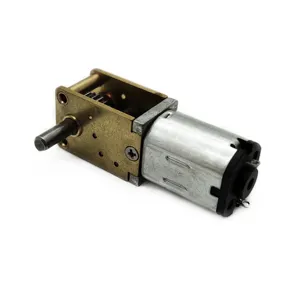 Bringsmart BSY-N20 कीड़ा गियर मिनी डीसी मोटर सभी धातु प्रतिवर्ती कमी मोटर कम rpm n20 मोटर 16-381rpm DIY के लिए