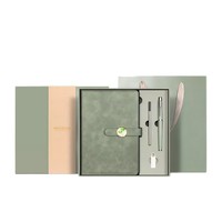 Ensemble Cadeau d'Affaires Promotionnel en Acier Inoxydable : Carnet, Stylo et Thermos Sérigraphié – Idéal pour le Nouvel An et les Cérémonies de Remise des Diplômes