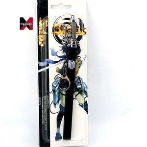 Llavero de Metal de 17 cm de <span class=keywords><strong>Ataque</strong></span> <span class=keywords><strong>a</strong></span> <span class=keywords><strong>los</strong></span> <span class=keywords><strong>Titanes</strong></span>, Espada del Regimiento Explorador, Arma de Eren Jaeger, Llavero de Anime al por Mayor - Product Image 6