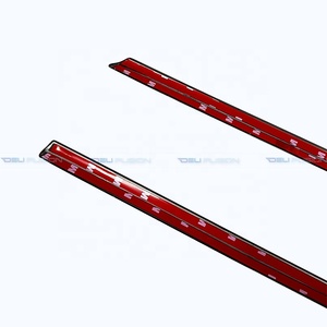 Pour Mini Cooper F56 S JCW 2 portes 2014-2024, garniture de seuil de fenêtre de voiture en acier inoxydable, bande de moulage, couvercle de garniture, noir brillant - Product Image 4