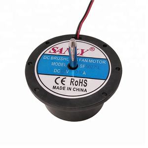 SANLY 5027 브러시리스 <span class=keywords><strong>12V</strong></span> <span class=keywords><strong>DC</strong></span> 방수 모터, 3000rpm 슬리브 베어링 12/24V 전자 기기 및 팬용 진동 모터 - Product Image 1