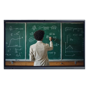 OEM Whiteboards 4k 55'' 65'' 75'' 86" Android Screen for Teaching with Smart Flat Panel <b>Interactive</b> <b>Boards</b> for School Teaching - Product Image 1