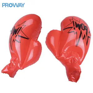 Customization Pvc Advertising Giant Over Size Inflatable Boxing Ring Punching Bag With Gloves For Sale Kids