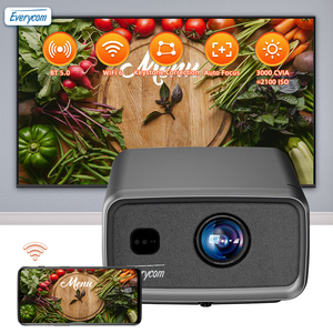 Prorjector 4K 3000 CVIA / 2000 ISO OEM/ODM CubeLite Full HD 1080P Mini Beamer Smart Home <span class=keywords><strong>Cinema</strong></span> Projector <span class=keywords><strong>Youtube</strong></span> 4K Videos 4k - Product Image 1