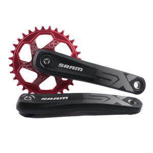 <span class=keywords><strong>Pédalier</strong></span> en aluminium <span class=keywords><strong>SRAM</strong></span> SX, 1x12s, avec support de fond cannelé, 170mm 3mm/6mm de décalage, 30T 32T 34T 36T 38T - Product Image 3