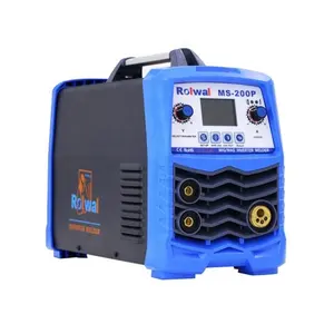 LCD Display Portable MIG MAG MMA Gas And Gasless Inverter Welder MS-200P MIG Welding Machine