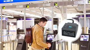 Escáner de Pasaportes para Kiosco con Soporte Fijo - Lector <span class=keywords><strong>OCR</strong></span> de MRZ y Códigos de Barras para Control de Acceso en Hoteles y Verificación de Identificación Gubernamental - Product Image 3