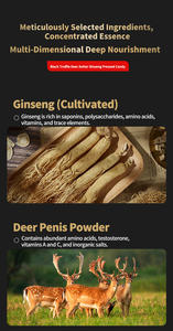 Cápsulas de Suplemento <span class=keywords><strong>Natural</strong></span> para Aumentar la Testosterona Masculina de Marca Privada, Suplementos Energéticos Herbales de Alta Calidad para Adultos - Product Image 4