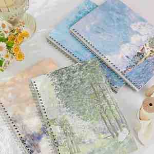 B5 <b>Cute</b> Spiral Student <b>Notebook</b> with Paper Cover 60 Sheets-Fresh & Clean for School Supplies - Product Image 2