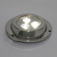 Iluminación Subacuática Yuefa, Gran Venta, RGBW, DC12V, Luz LED Subacuática de 9W, Luces LED Impermeables para Barcos