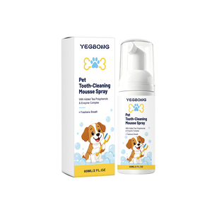 Espuma Dental para Mascotas sin Cepillo, Desodorante Dental Práctico, Spray de Mantenimiento Bucal para Gatos y Perros - Product Image 1