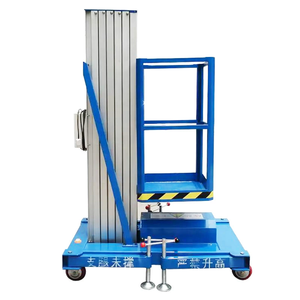 Elevador de Aluminio Plegable de Una Sola Columna, de Pequeño <span class=keywords><strong>Volumen</strong></span>, Altura de Trabajo de 4-18 m, Hecho a Medida para Espacios Estrechos - Product Image 5
