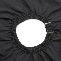 Polyester Barbershop Elastic Neck Metal Hook Button Cape Gown Phone Window Apron