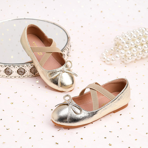 Scarpe da ballerina retrò da ragazza, modello Princess, in microfibra, comode, antiscivolo, ideali per spettacoli, scuola e feste. - Product Image 2