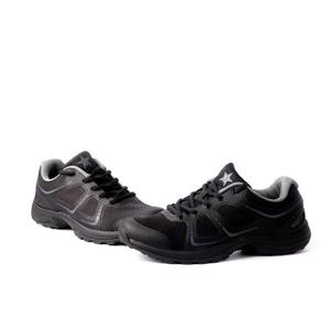 Chaussures d'entraînement noires légères avec semelle en caoutchouc respirante unisexe pour fitness et cross-training printemps-automne - Product Image 2