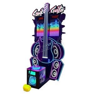 Macchina Arcade a Moneta <span class=keywords><strong>Crazy</strong></span> Guitar Hammer con Gioco di Riscatto Biglietti - Product Image 2