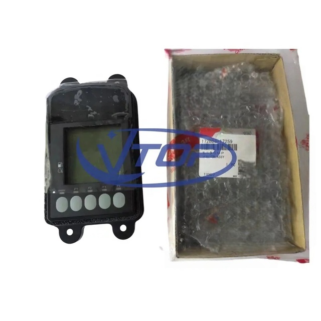 High Quality Excavator Parts Display Assembly 172B03-17259 for Yanmar Engine Monitor Screen Display