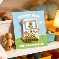 Personnalisé Kawaii Gamers Plantes Terrarium Dur Doux Émail Pin Glitter Rétro Populaire Jeu Console Épinglettes Plaqué pour Vêtements