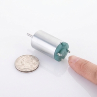 Motor DC Mikro RF-1220 6V 12000RPM 12mm, Motor Mini Brushless untuk Mobil RC, Robot, Kipas, Kincir Angin, Generator, Kit STEM