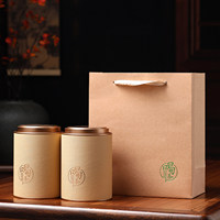 Boîte d'emballage cylindrique ronde en aluminium biodégradable avec logo personnalisé, hermétique, pour thé, tube en carton avec couvercle métallique