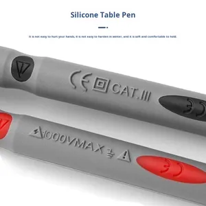 Multimetre 1000V 20A <span class=keywords><strong>Test</strong></span> Uçları Altın Kaplama Bakır Pimler PVC İzolasyon <span class=keywords><strong>Test</strong></span> Probu - Product Image 4