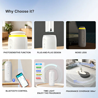 Diffuseur d'arômes électrique sans eau pour supermarché, lumière d'ambiance personnalisée, diffuseur d'huiles essentielles 150 ml à brancher