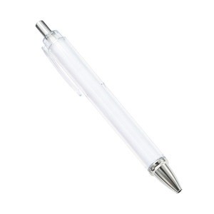 Promotional Plastic Paper Roll Logo Advertising Gift <b>Ballpoint</b> <b>Pen</b> Multicolour Transparent Hollow Pole DIY Picture - Product Image 5