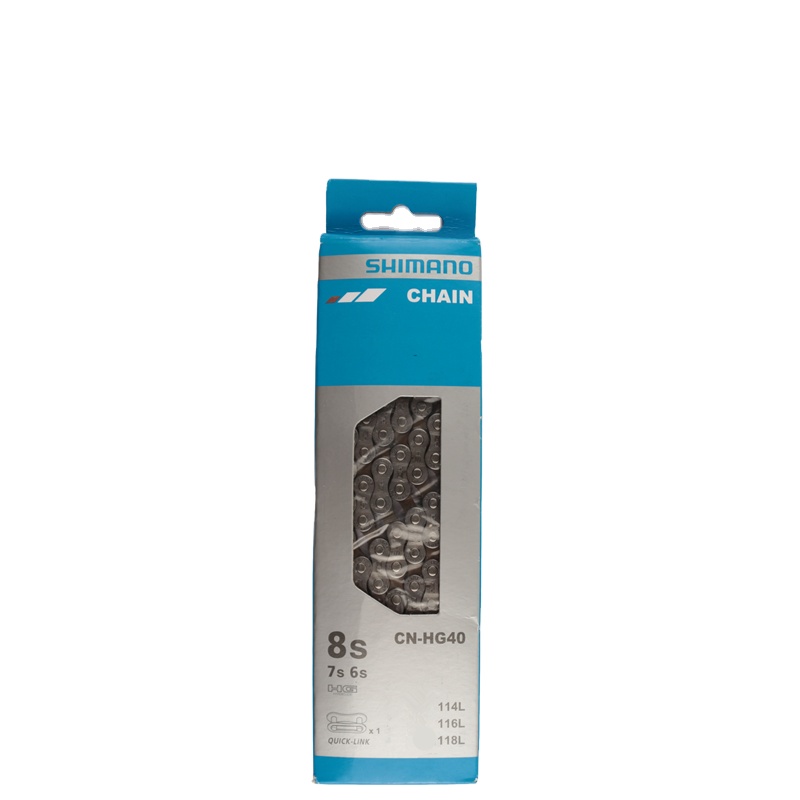 Цепь SHIMANO CN HG40 для шоссейного велосипеда, цепь с 6/7/8 скоростями 112L 116L 118L, оригинальная