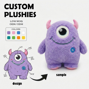 Muñeco de Peluche Personalizado, MOQ Bajo, Oso de Peluche, Juguete de Confort para Bebés, Peluche de Unicornio con Accesorios, Peluche de Gato Personalizado Boba Tad - Product Image 3