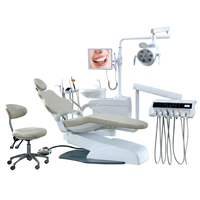 Fauteuil dentaire multifonctionnel, ensemble complet d'équipement clinique dentaire pour clinique dentaire générale