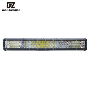 GOODZOOM Barra de Luces LED, Focos de Trabajo de 12V 24V, Barra LED Todoterreno, Luz LED <span class=keywords><strong>para</strong></span> Tractores, Camiones y Camionetas - Product Image 1