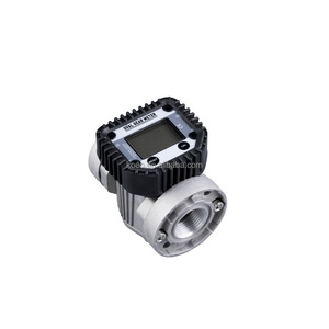 عداد تدفق إلكتروني رقمي KOEO K600E بترس بيضاوي DN25 عالي الدقة لقياس التدفق الإزاحي الإيجابي - Product Image 1