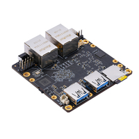 NanoPi mini router Dual Gbps Ethernet Rockchip RK3328 Gateways Soporte OpenWrt LEDE System Linux MotherBoard