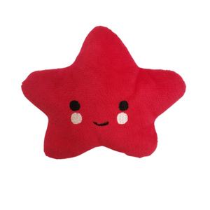 2024 yeni ev hayvanı ürünü gülümseme yıldız <span class=keywords><strong>Squeaker</strong></span> ile yumuşak köpek peluş oyuncaklar dolması - Product Image 6