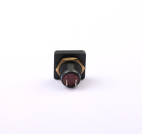 TOOWEI Interrupteur à bouton-poussoir bleu 12mm populaire Ip67 Interrupteur à bouton-poussoir étanche en plastique bleu