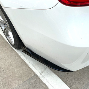 Bmw Rear Corner Exterior Decal Piano Black Carbon Fiber Texture PP Material Double Sided Tape Installation - Product Image 3