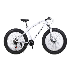 Bicicleta de carreras <span class=keywords><strong>DAURADA</strong></span> personalizada de 26 pulgadas para hombre, cuadro de acero de alto carbono, disco de 21 velocidades, nuevo diseño, bicicleta Snow Fat Made China - Product Image 2