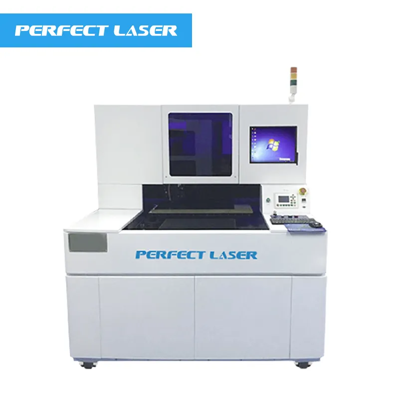 Laser sempurna 17 inci layar CCD mikro pencitraan Format besar mesin pemotong kaca Laser industri