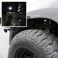 Alta calidad IP68 12V 9W impermeable LED Rock Light montaje en superficie debajo de las luces del coche cortesía LED Luz de cubierta para barco marino