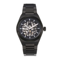 Royal Bear Luxus Unisex Mode Edelstahl Automatik Tourbillon Mechanische Uhr Wasserdicht mit Zeigerzifferblatt